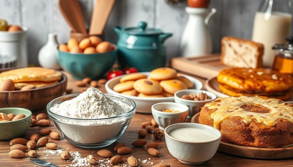 Usos culinarios de la harina de almendra