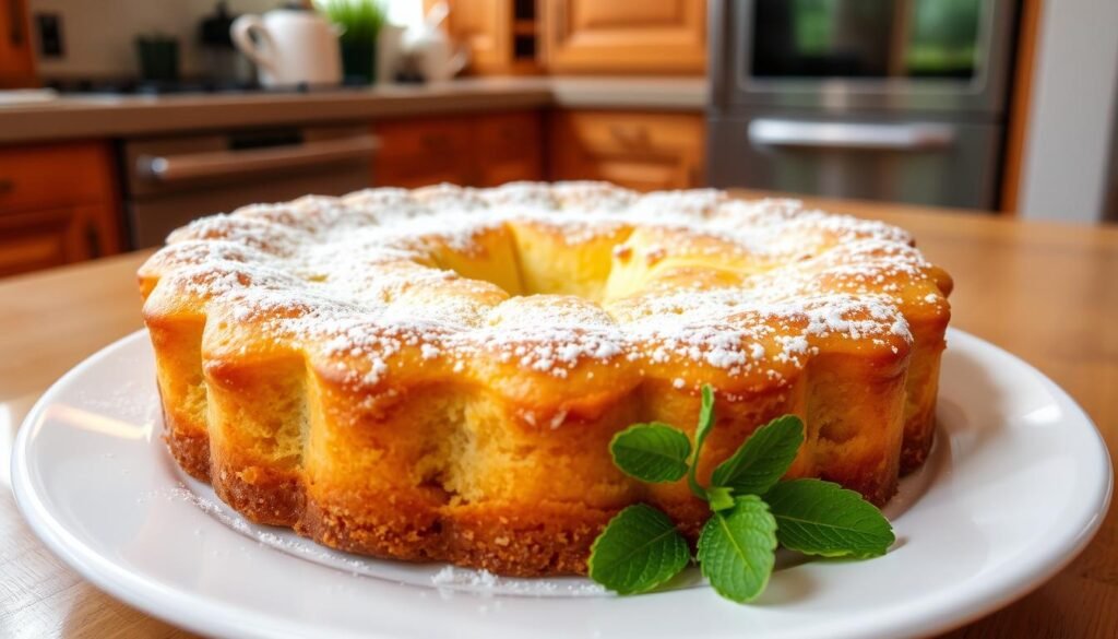 budín con harina de almendras