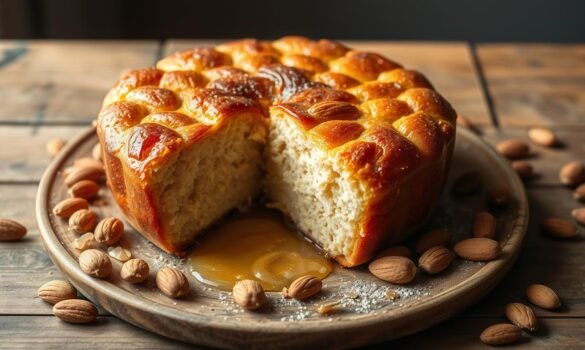 budin con harina de almendras