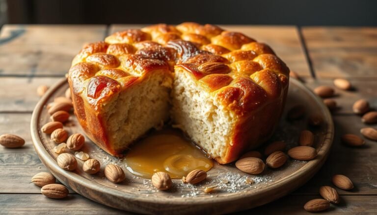 budin con harina de almendras