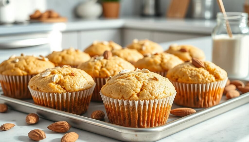 muffins altos en proteínas