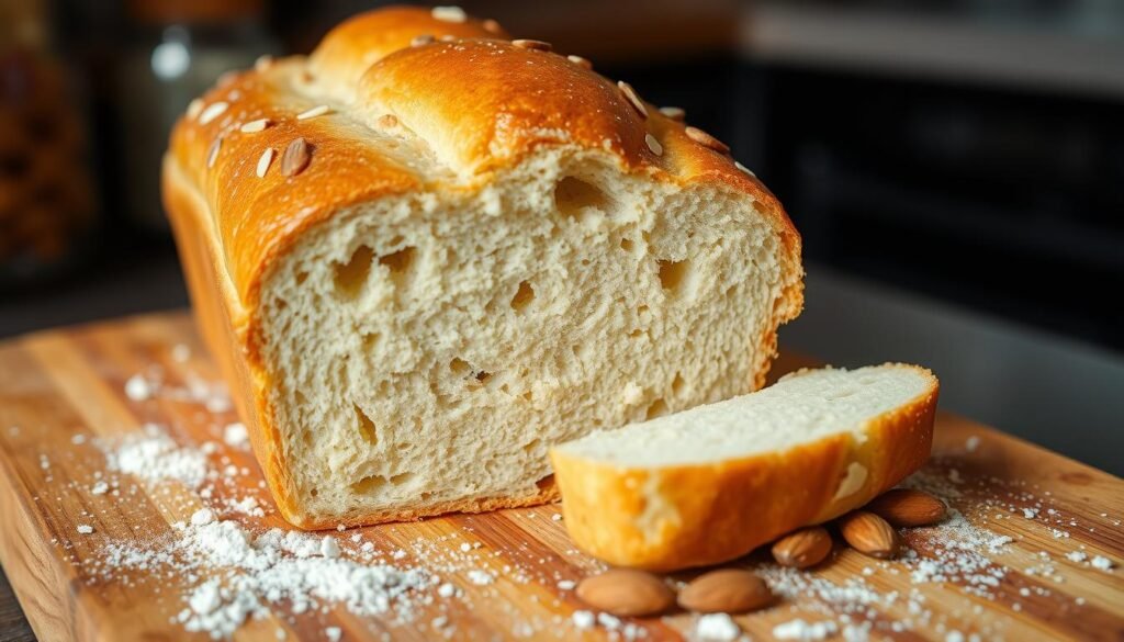 pan de harina de almendras