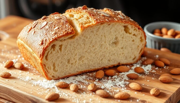 pan keto con harina de almendras